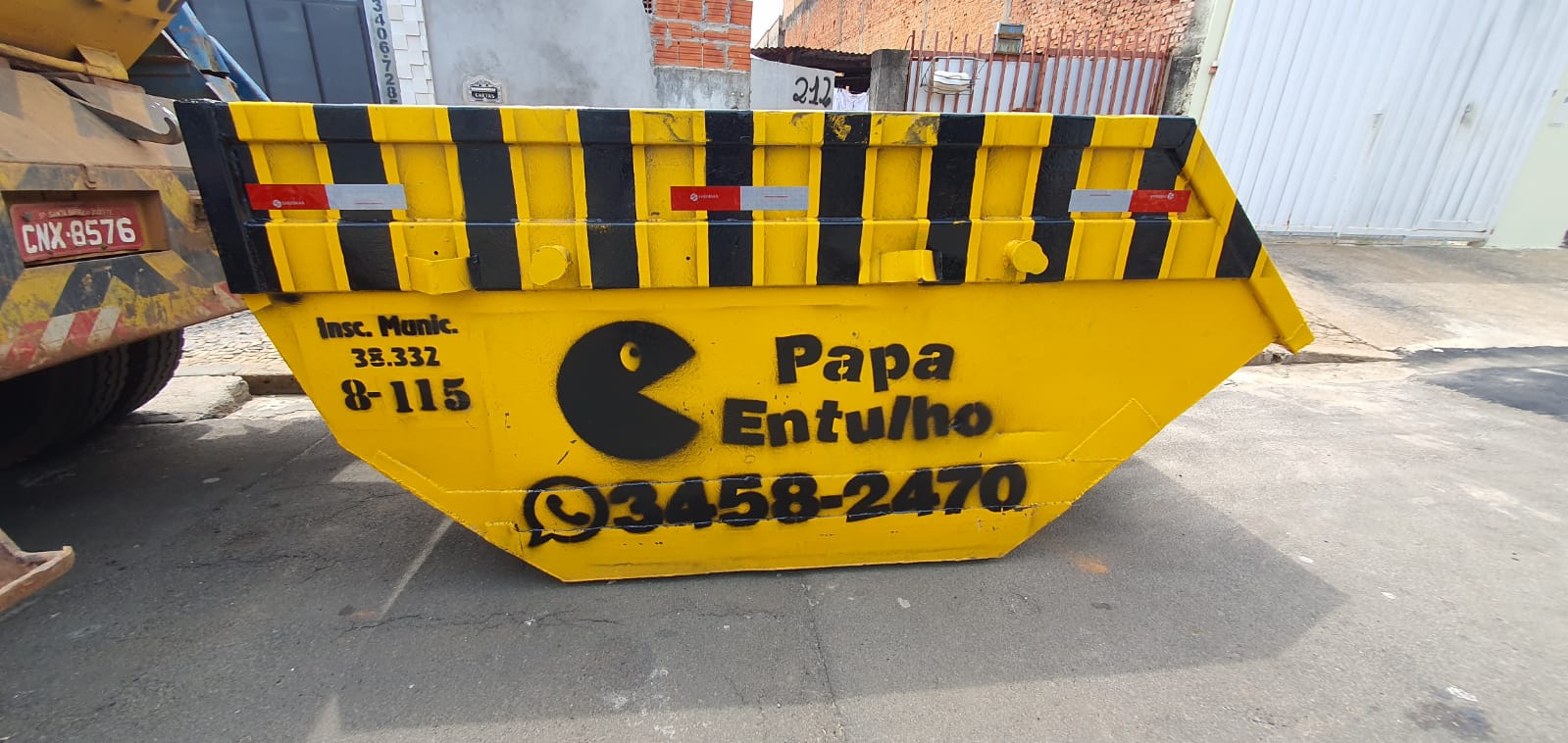 Caçamba 4 m³